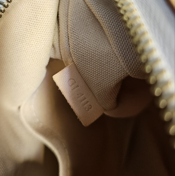 Azur Damier Canvas Siracusa MM - Picture 6 of 9